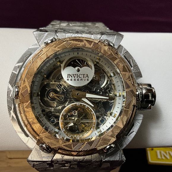 Invicta Reserve X-Wing Automatic Men's Watch w/ Skeleton Dial - 46mm Case - Picture 1 of 7